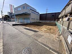 建築条件なし売地　 JR船橋駅までバス6分　夏見台3丁目