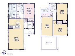 八潮市中央1丁目　新築一戸建て　全1棟