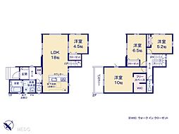 船橋市三山6丁目　新築一戸建て　10期　全6棟 6号棟