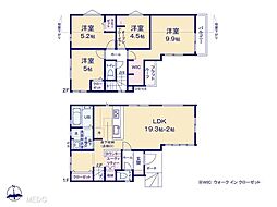 柏市南高柳　1期　新築一戸建て　全1棟 1号棟