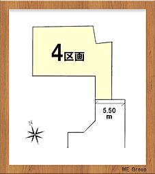 グラファーレ　我孫子市中里2期　全9区画 4区画