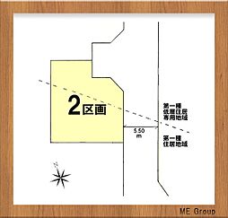 グラファーレ　我孫子市中里2期　全9区画 2区画