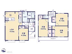 草加市清門2丁目　第1　 新築一戸建て 全15棟 L号棟