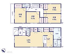 松戸市高塚新田　第16　新築一戸建て　全3棟 3号棟