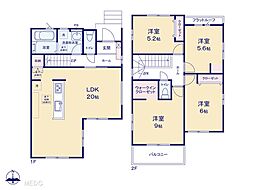 流山市こうのす台　2期　新築一戸建て　全1棟 1号棟