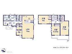 グラファーレ松戸市五香西2丁目15期 1号棟