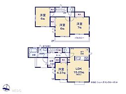 草加市清門2丁目　第1　 新築一戸建て 全15棟 A号棟