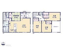 流山市駒木　第7　新築一戸建て　全1棟 1号棟