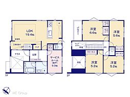 野田市山崎2期　新築一戸建て J号棟