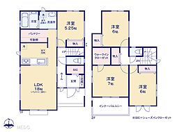 松戸市秋山11期　新築一戸建て　全11棟 E号棟