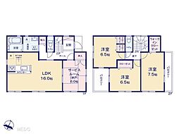 柏市南逆井1丁目　新築一戸建て　全5棟 3号棟