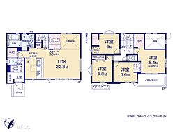 船橋市八木が谷3丁目　新築一戸建て　5期　全1棟 1号棟