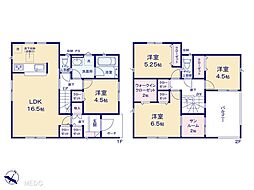 鎌ケ谷市東道野辺3丁目　新築一戸建て　第19　全9棟 9号棟