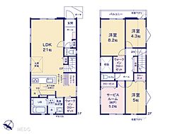 松戸市日暮　新築一戸建て　5期　全1棟 1号棟