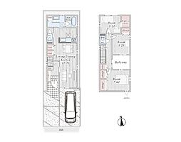 流山市南流山7丁目　1期　新築一戸建て 全2棟 2号棟