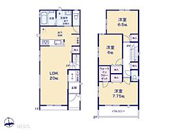 松戸市栄町西5丁目　22期　新築一戸建て　全3棟 1号棟