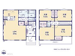 市川市柏井町1丁目　1期　新築一戸建て　全1棟 1号棟