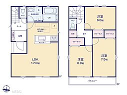 流山市西松ケ丘1丁目　23ー1期　新築一戸建て　全1棟 1号棟