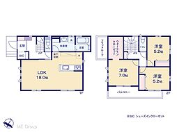 柏市豊四季2期　新築一戸建て　全2棟 No.1