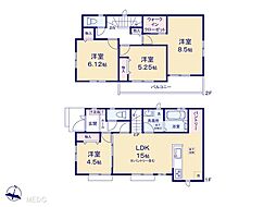 野田市野田　5期　新築一戸建て　全4棟 C号棟