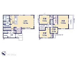 柏市戸張　2期　新築一戸建て　全3棟 1号棟