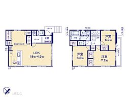 柏市松ケ崎7期　新築一戸建て　全6棟 1号棟