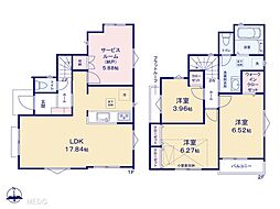 柏市緑ケ丘　新築一戸建て　全1棟 1号棟