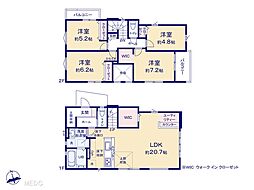 船橋市前原東5丁目　11期　新築一戸建て　全1棟 1号棟