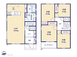 取手市青柳　23-2期　新築一戸建て　全5棟 5号棟