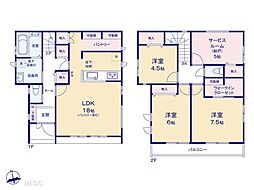 流山市南流山5丁目14期　新築一戸建て　全2棟 2号棟