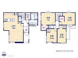 流山市向小金3丁目　新築一戸建て　全2棟 No.B