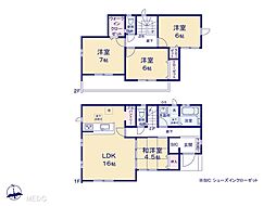 グラファーレ　我孫子市中里2期　全9棟 3号棟