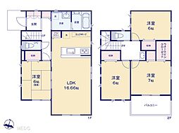 流山市西深井　新築一戸建て　全1棟