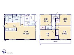 足立区入谷4丁目　2期　新築一戸建て　全1棟 1号棟