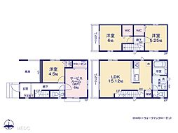 グラファーレ　足立区花畑3丁目　4期　全1棟 1号棟