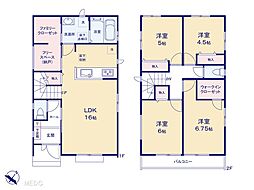 鎌ケ谷市丸山1丁目　新築一戸建て　全3棟 1-2号棟