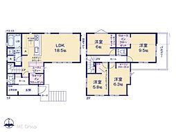 柏市西町　2期　新築一戸建て 全1棟 1号棟