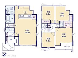 柏市藤心　9期　新築一戸建て　全2棟 2号棟