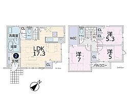 柏市豊住5丁目1期　新築一戸建て　全1棟