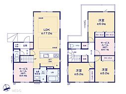 市川市本北方2丁目　12期　新築一戸建て　全1棟 1号棟