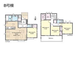 松戸市古ケ崎4丁目　26期　新築一戸建て　全14棟 B号棟