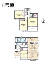 松戸市古ケ崎4丁目　26期　新築一戸建て　全14棟 F号棟