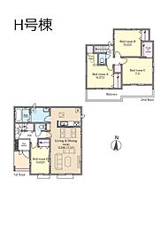 松戸市古ケ崎4丁目　26期　新築一戸建て　全14棟 H号棟