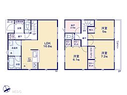 柏市塚崎　第15　新築一戸建て　全10棟 7号棟