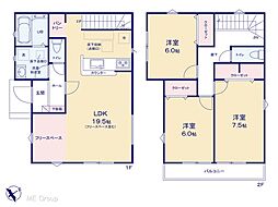 鎌ケ谷市富岡3丁目　23ー1期　新築一戸建て　全3棟 1号棟