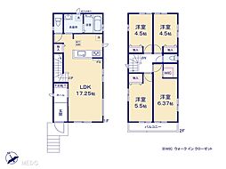 船橋市三咲6丁目　6期　新築一戸建て　全2棟 2号棟