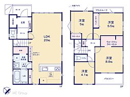 柏市藤心　9期　新築一戸建て　全2棟 1号棟