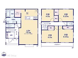 松戸市古ケ崎3丁目　2期　新築一戸建て　全12棟 D号棟