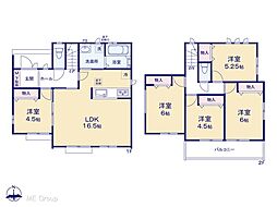 松戸市古ケ崎3丁目　2期　新築一戸建て　全12棟 B号棟