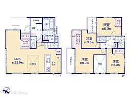 流山市古間木　5期　新築一戸建て　全1棟 1号棟